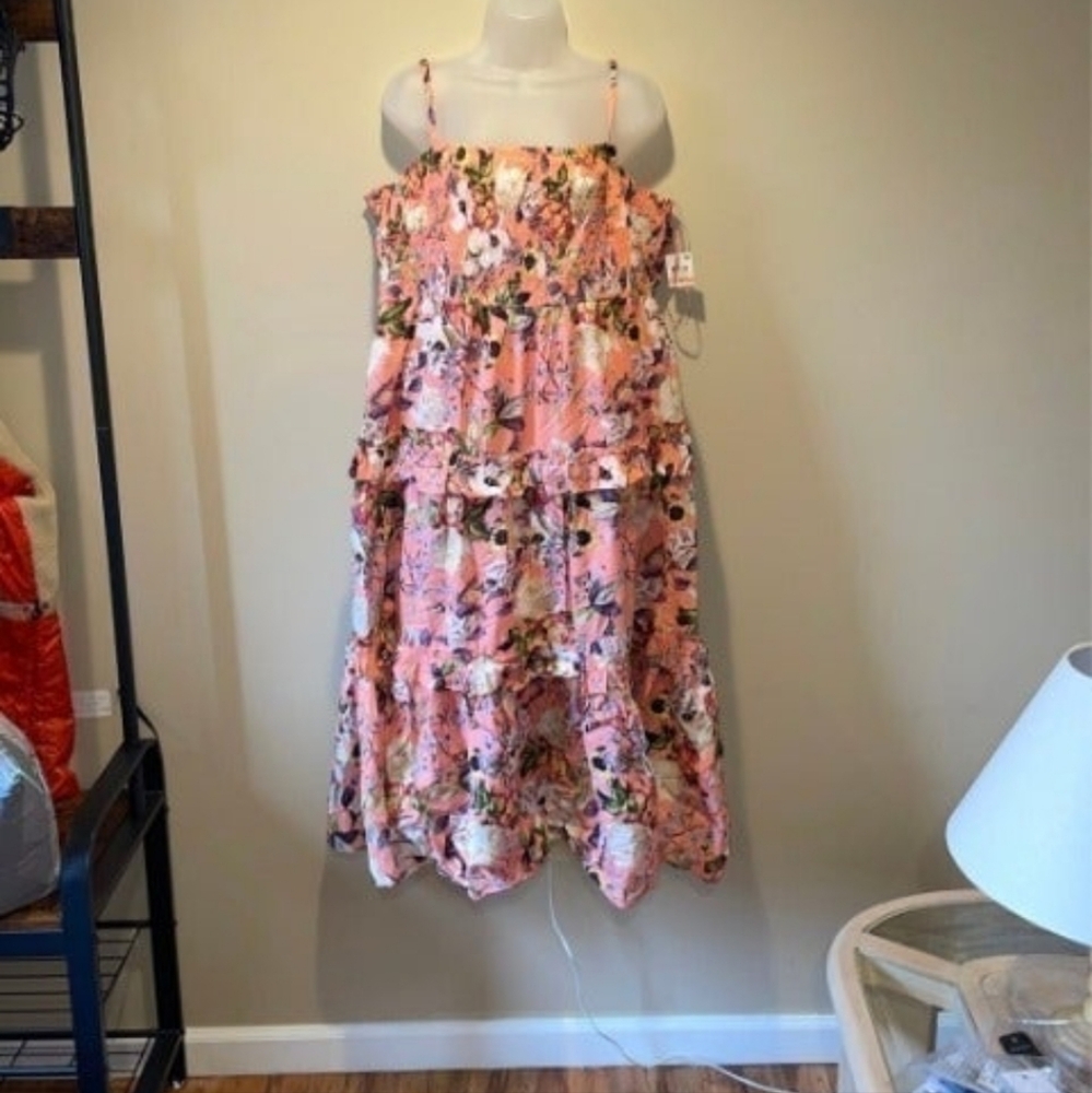 Floral maxi dress